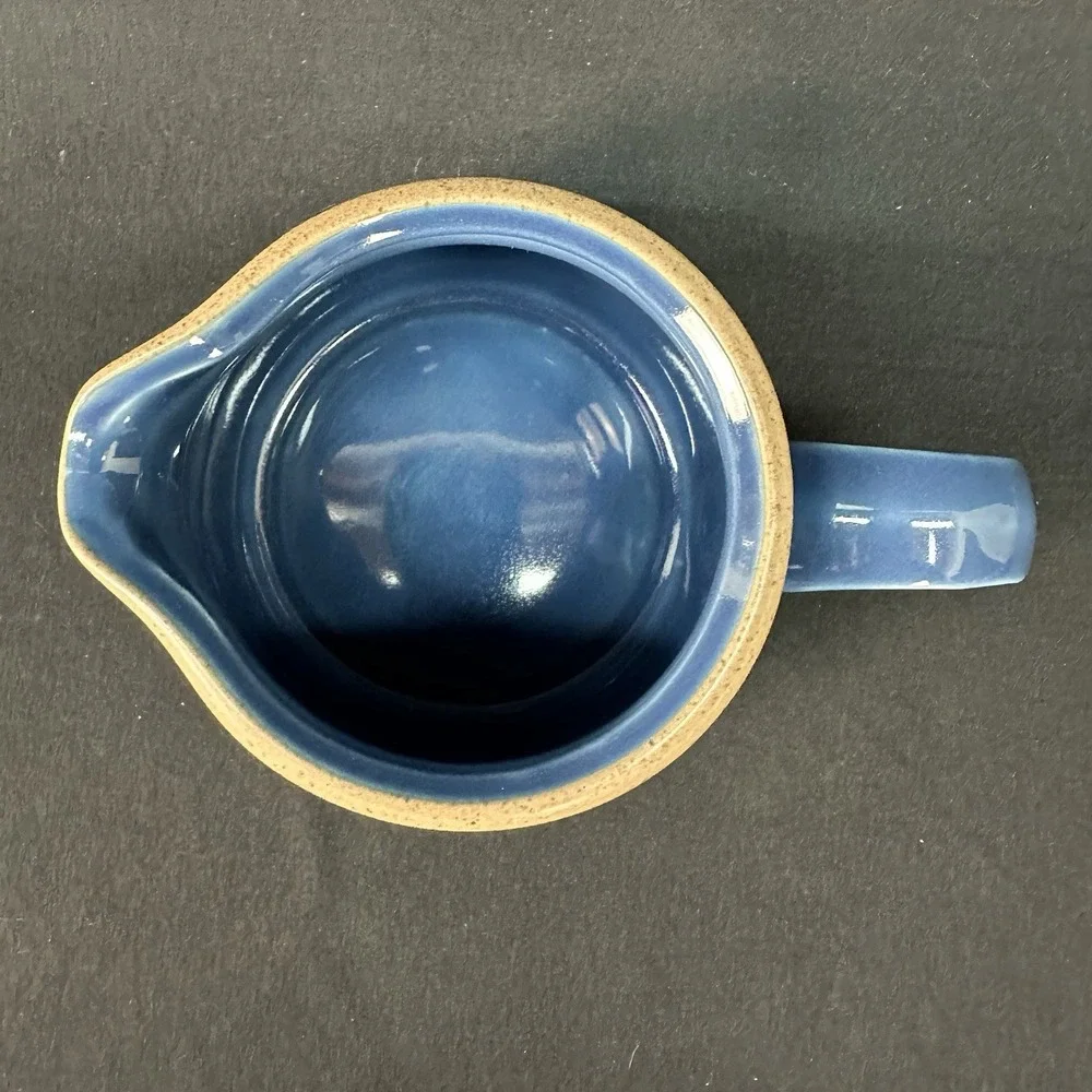 Noritake 'Madera Blue' Stoneware Creamer (pitcher) ,‎ Vintage